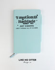 Sky Blue Emotional Baggage Lined Journal