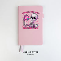 Pink I Sprinkle This Stuff on Everything Lined Journal