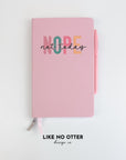 Pink Nope Not Today Lined Journal