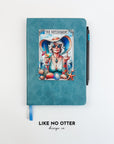 Teal The Retirement Tarot Design Lined Journal