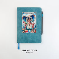 Teal The Retirement Tarot Design Lined Journal