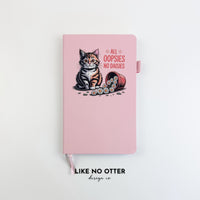 Pink All Oopsies No Daisies Lined Journal