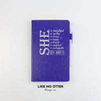 Purple She is. Lined Journal