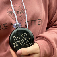 5oz Custom Engraved Glam Flask