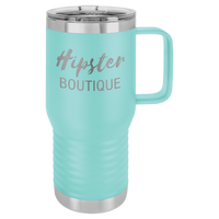 20oz Custom Engraved Travel Mug