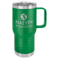 20oz Custom Engraved Travel Mug