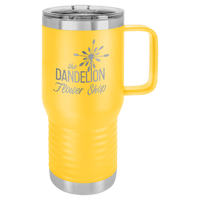 20oz Custom Engraved Travel Mug