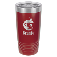 20oz Custom Engraved Coffee Tumbler