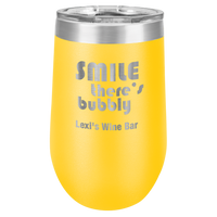 Custom Engraved Wine Tumbler