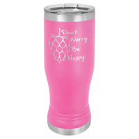 Custom Engraved Pilsner-Style Tumbler