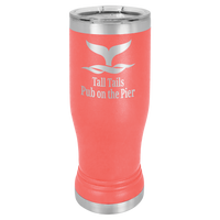Custom Engraved Pilsner-Style Tumbler