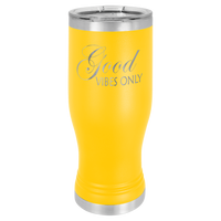 Custom Engraved Pilsner-Style Tumbler