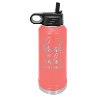 Custom Engraved Water Bottle