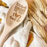 Kitchen's Closed This Chick's Had It - Wooden Spoon