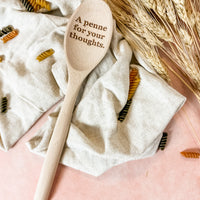 A Penne for Your Thoughts - Wooden Spoon
