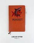 Brown Goldfish Shark Mindset Lined Journal