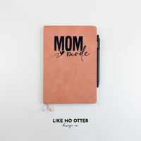 Light Pink Mom Mode Lined Journal