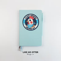 Sky Blue Cluck Around and Find Out Lined Journal