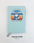 Sky Blue Not Fast Just Furious Lined Journal