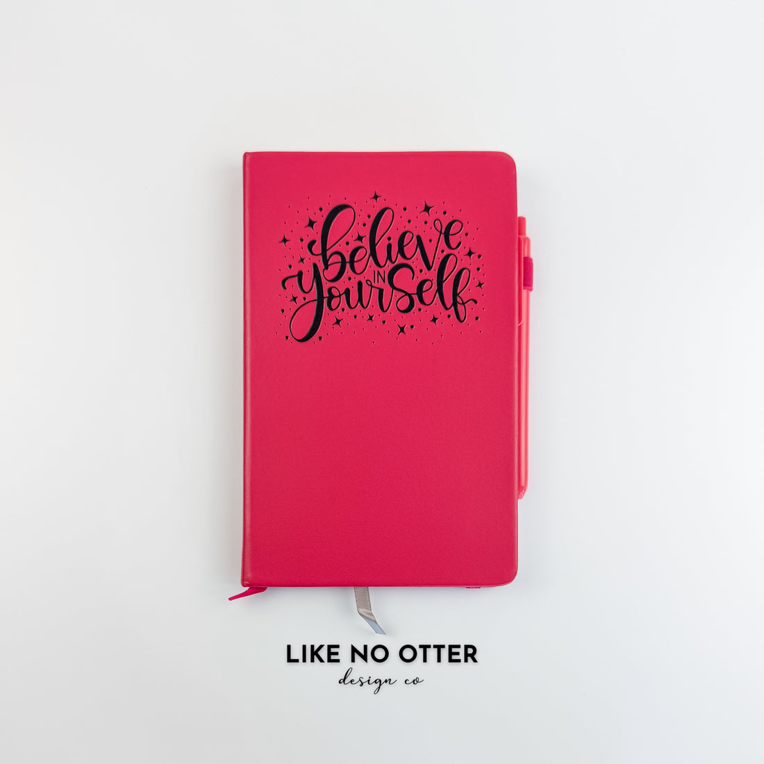 Berry Believe in Yourself Lined Journal