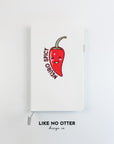 White Neury Spicy Lined Journal