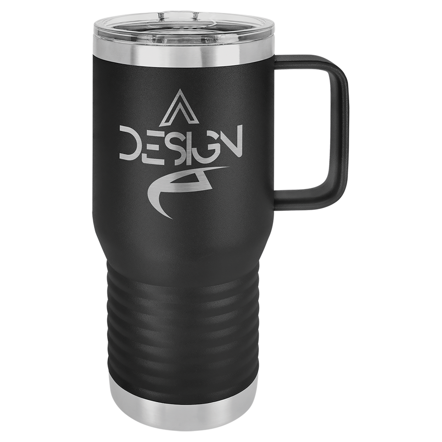 20oz Custom Engraved Travel Mug