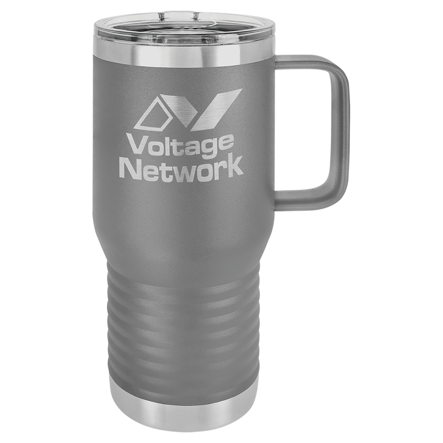 20oz Custom Engraved Travel Mug