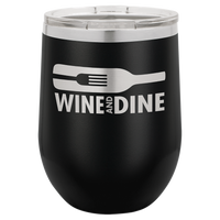 Custom Engraved Wine Tumbler