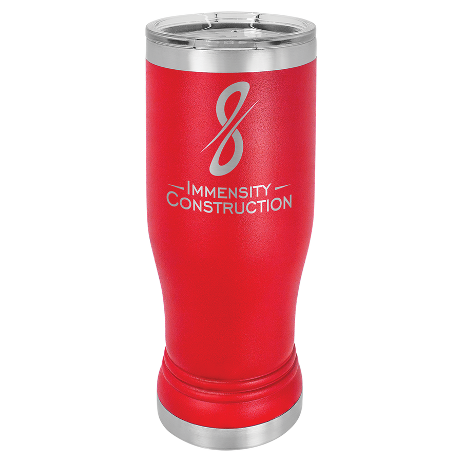 Custom Engraved Pilsner-Style Tumbler