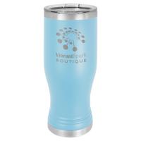 Custom Engraved Pilsner-Style Tumbler