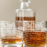 The Founder - Engraved Decanter Set